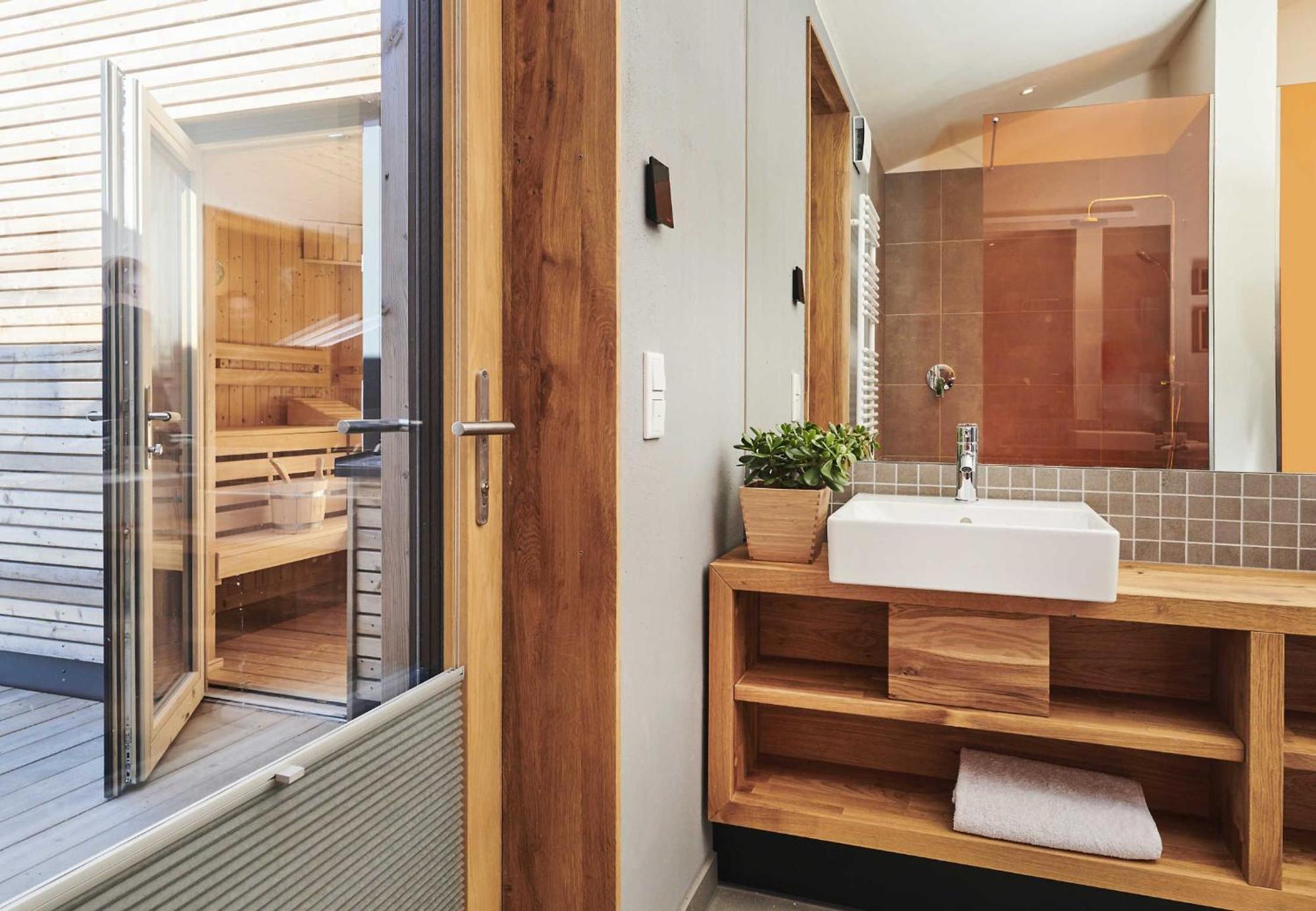 Gud Jard Lodge Nr 09 - Design-Ferienhaus Mit Exklusiver Ausstattung Pellworm Esterno foto
