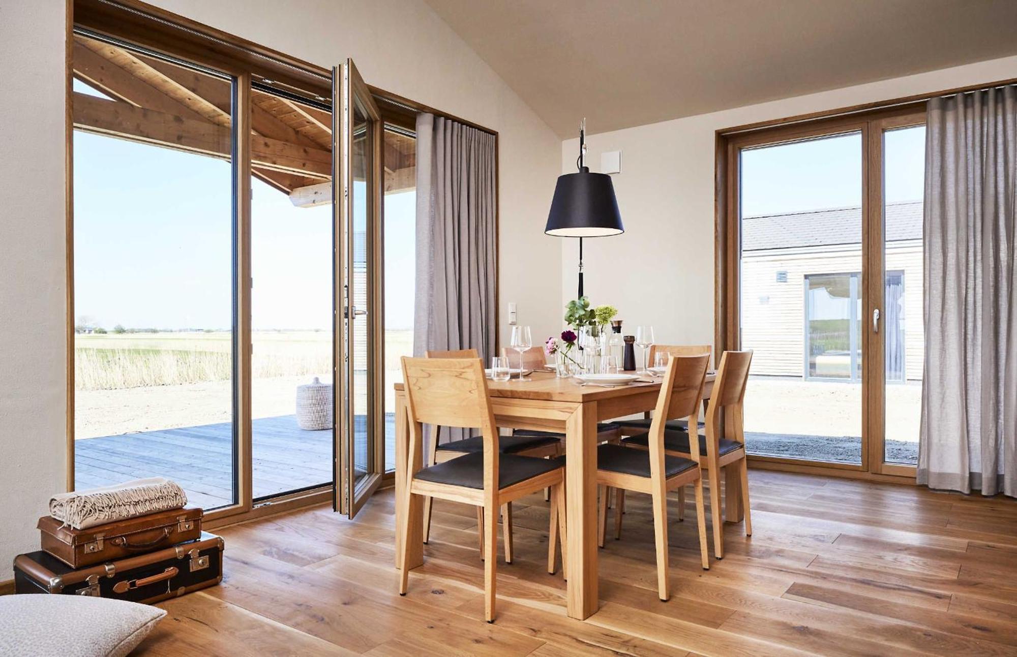 Gud Jard Lodge Nr 09 - Design-Ferienhaus Mit Exklusiver Ausstattung Pellworm Esterno foto