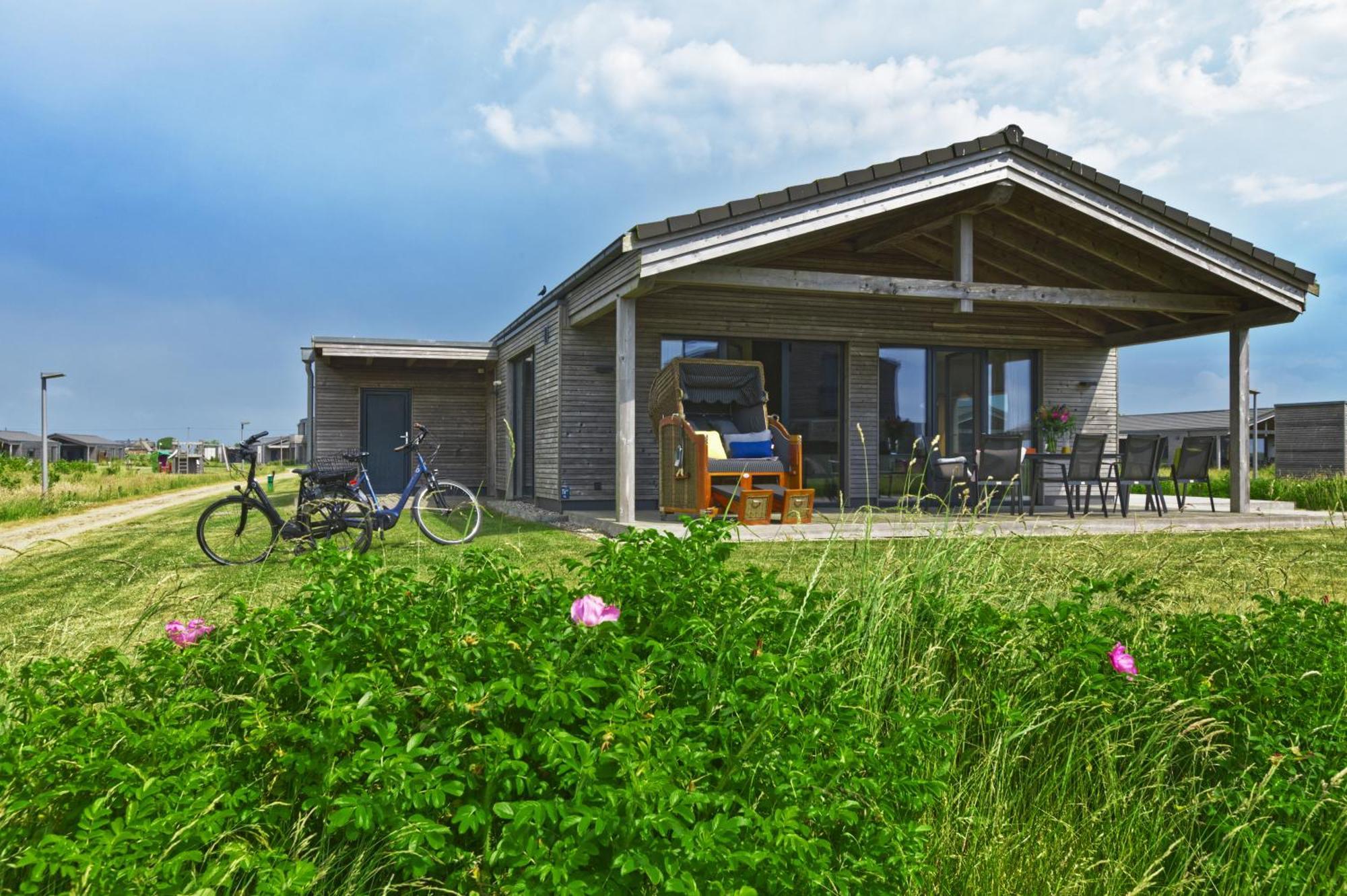 Gud Jard Lodge Nr 09 - Design-Ferienhaus Mit Exklusiver Ausstattung Pellworm Esterno foto